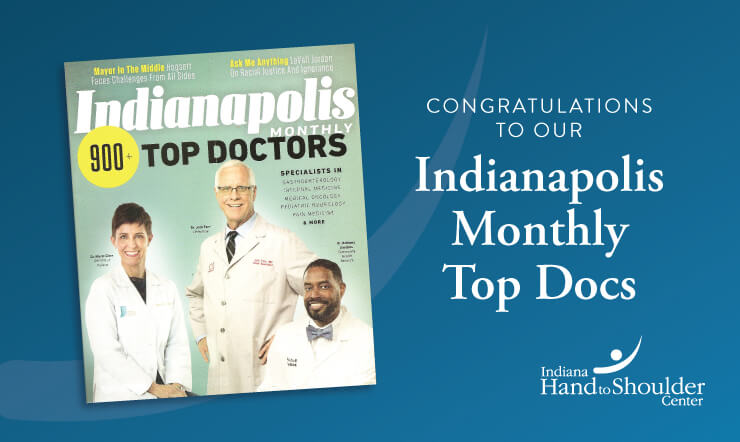 Indiana Hand to Shoulder Center 2020 top doctors
